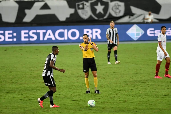 Ріо Бразилія Вересня 2020 Savio Pereira Sampaio Referee Match Botafogo — стокове фото