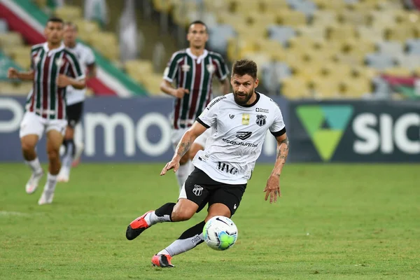 Rio Brasil Octubre 2020 Rafael Sobis Jugador Partido Entre Fluminense —  Fotos de Stock