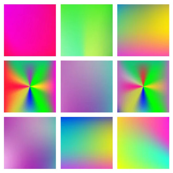 Modern renkli gradyanlar mobil app ve Web sitesi tasarımı için büyük toplama.