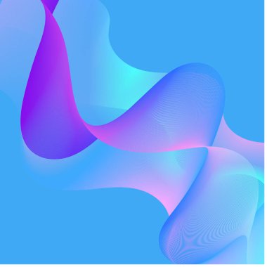Zarif vektör soyut arka plan. Mavi, pembe ve mor soyut dalga arka plan.
