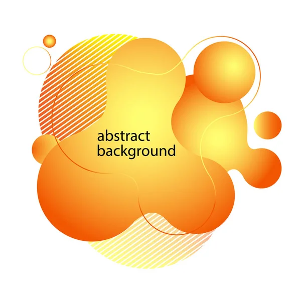 sıvı renk soyut geometrik şekiller. Minimal afiş, logo, sosyal sonrası için Sıvı gradyan elemanları. Fütüristik trendy dinamik unsurlar. Soyut arka plan.