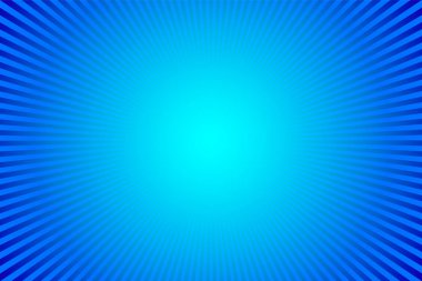 Mavi Sunburst Arka Plan. Işın vektör illüstrasyon. eps10