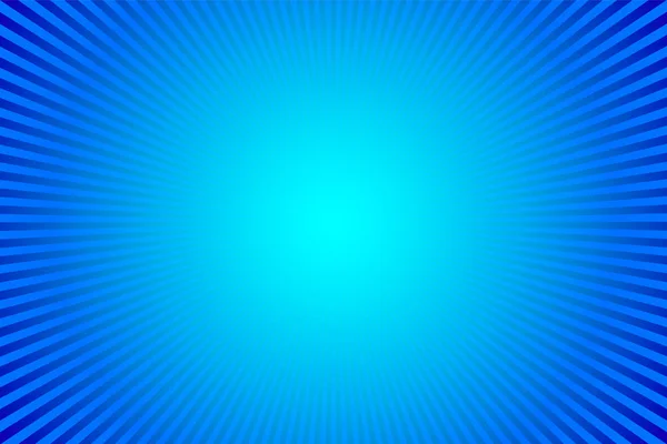 파란색 태양 버스트 배경입니다. 광선 벡터 그림입니다. eps10 — 스톡 벡터