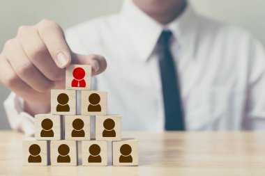 insan kaynakları yönetimi ve işe alım iş kavramı
