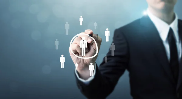 İnsan kaynakları, Crm ve işe alım iş kavramı