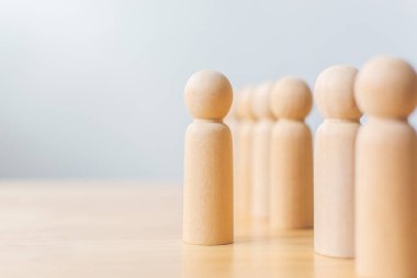 İnsan kaynakları, yetenek yönetimi, işe alım çalışanı, başarılı iş dünyası lideri konsepti.