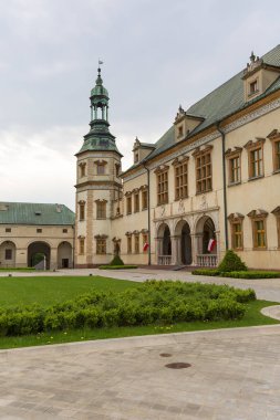 17. yüzyıl barogue Palace, Kielce, Polonya Krakow Piskopos