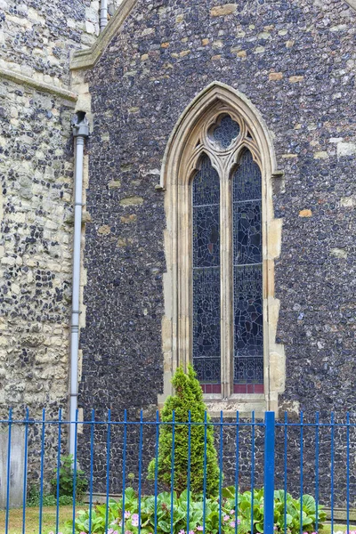 Церковь Марии Богородицы Xii Века Румынском Стиле Дувр Великобритания — стоковое фото