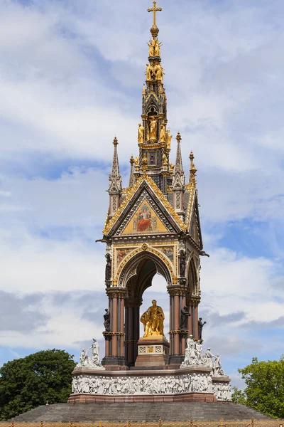 London United Kingdom Iunie 2017 Prince Albert Memorial Kensington Gardens — Fotografie, imagine de stoc