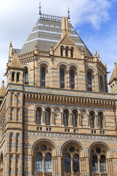 Londres Reino Unido Junio 2017 Museo Historia Natural Con Fachada — Foto de Stock