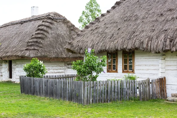 Tokarnia Poland May 2018 Old Traditional Polish Wooden House Open — Stock Photo, Image