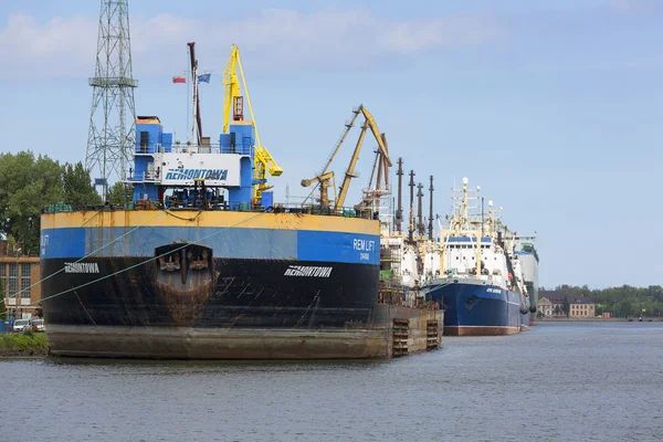 Danzig Polen Juni 2018 Danziger Werft Der Weichsel Geburtsort Der — Stockfoto