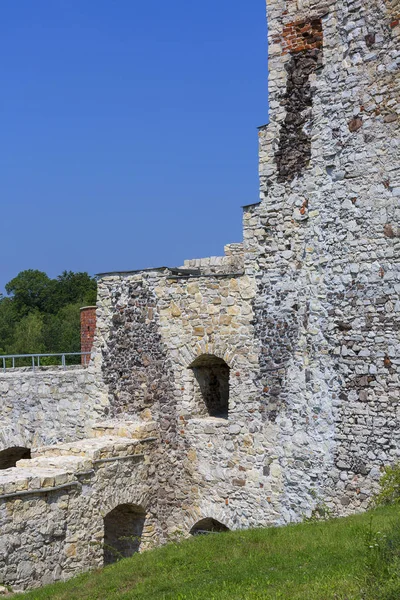Rudno Polônia Julho 2018 Ruínas Castelo Medieval Século Castelo Tenczyn — Fotografia de Stock