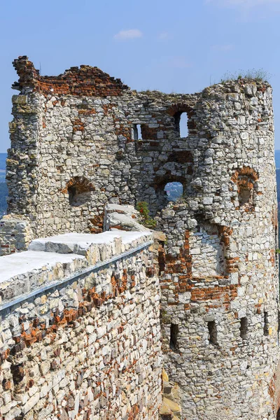 Rudno Polen Juli 2018 Ruïnes Van Het 15E Eeuwse Middeleeuwse — Stockfoto