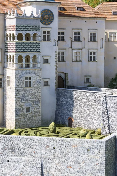 Inwald Polen August 2018 Miniaturpark Traumwelt Kleine Nachbildung Der Burg — Stockfoto