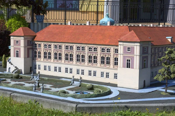 Inwałd Polen Augusti 2018 Skala Miniatyr Park Dream World Liten — Stockfoto