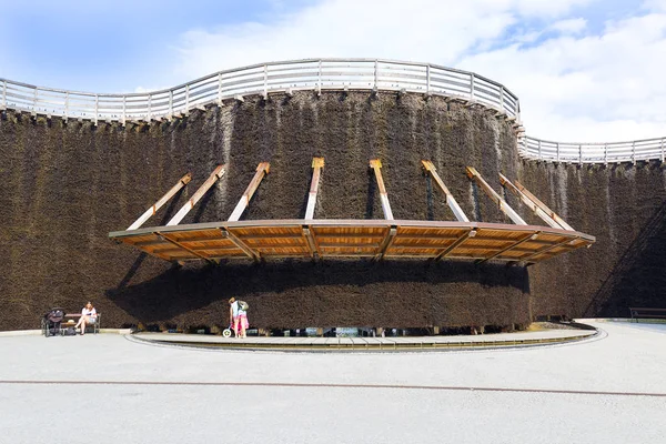 Wieliczka Polonia Junio 2018 Torre Graduación Gran Inhalatorio Complejo Cerca —  Fotos de Stock