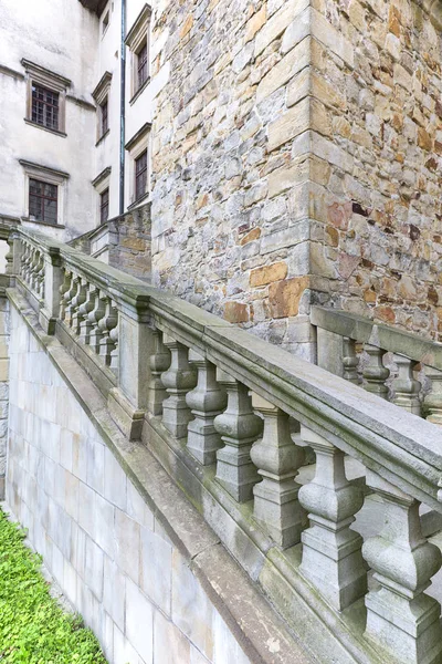 Wiśnicz Polsko Června 2018 Století Středověký Nowy Wiśnicz Castle Malopolské — Stock fotografie