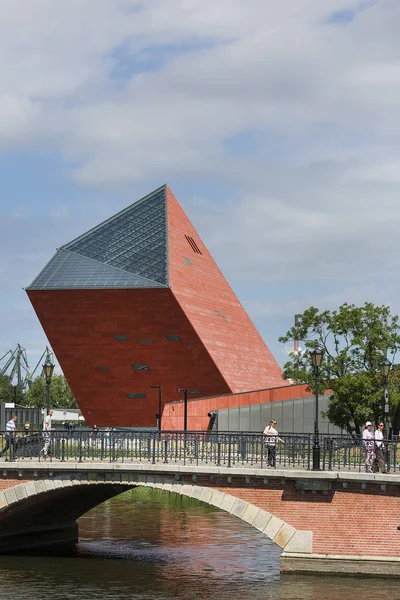 Gdansk Polonia Junio 2018 Museo Segunda Guerra Mundial Museo Fue —  Fotos de Stock