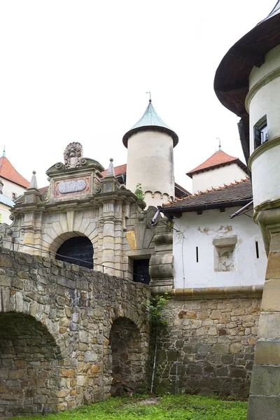 Wisnicz Polonya Haziran 2018 Ortaçağ Nowy Wisnicz Kalesi Daha Polonya — Stok fotoğraf