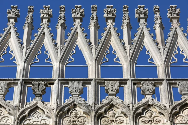 Milánó Katedrális Duomo Milano Gótikus Templom Milánó Olaszország Legnagyobb Templom — Stock Fotó