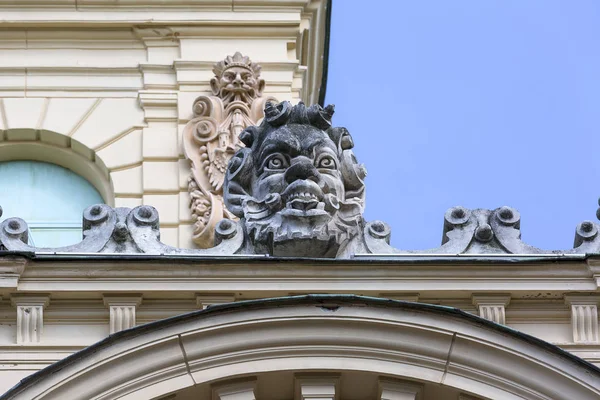 Juliusz Slowacki Theatre 19Th Century Eclectic Building Details Facade Krakow — Stock Photo, Image