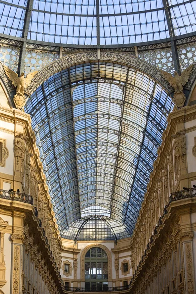 Milan Italie Septembre 2018 Galerie Vittorio Emanuele Centre Commercial Luxe — Photo