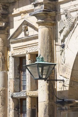 Orta Çağ Kronborg Kalesi, Orşund Boğazı, cephe, Helsingor, Danimarka