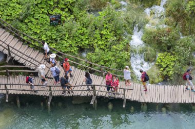 Plitvice Gölleri Milli Parkı, doğanın bir mucizesi, Hırvatistan