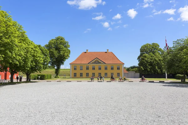 Ciudadela del siglo XVII, Kastellet, vista de la Casa del Comandante, Copenhague, Dinamarca —  Fotos de Stock