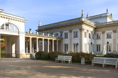 Ada 'daki saray, Hamamlar Sarayı, Varşova Kraliyet Hamamları Parkı, Varşova, Polonya