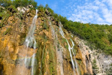 Plitvice Gölleri Milli Parkı, doğanın bir mucizesi, şelale, Hırvatistan