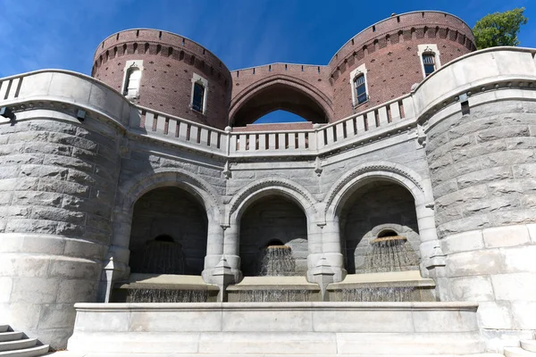 Helsingborg Zweden Juni 2019 Terrasstrapporna Monumentale Trap Met Terrassen Het — Stockfoto