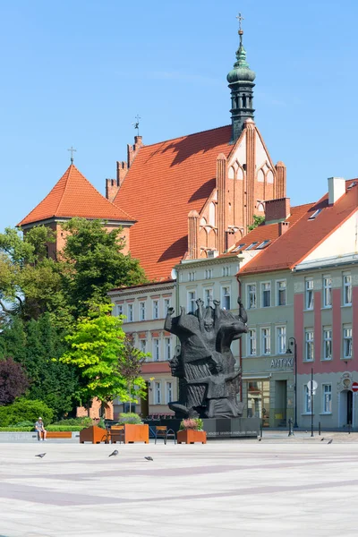 Bydgoszcz Polen Juni 2020 Monument Voor Strijd Het Martelaarschap Van — Stockfoto