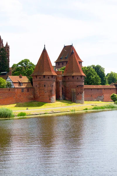Malbork Polandia Juni 2020 Kastil Malbork Abad Benteng Teutonik Abad — Stok Foto