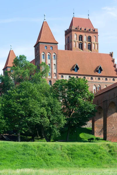 Kwidzyn Polen Juni 2020 Mittelalterliche Burg Kwidzyn Aus Dem Jahrhundert — Stockfoto