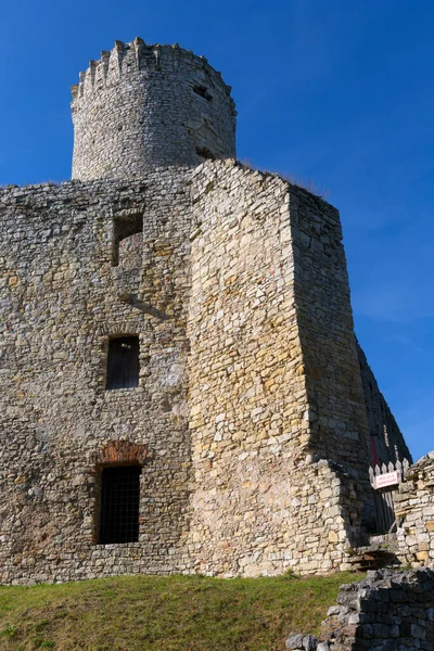 Babice Polônia Outubro 2018 Castelo Lipowiec Ruínas Castelo Episcopal Cracóvia — Fotografia de Stock