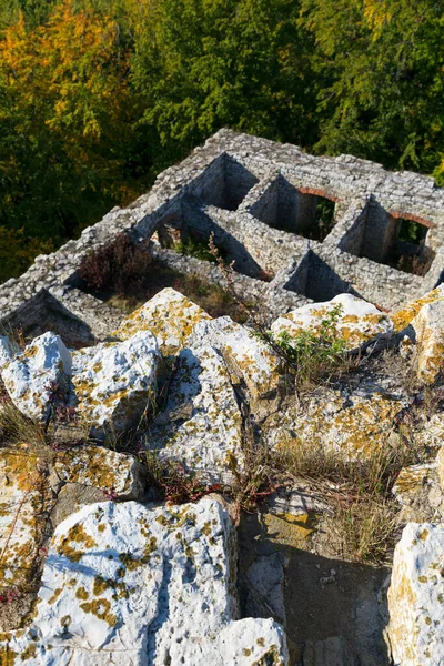 ポーランド バビツェ 2018年10月6日 リポウィエツ城 ポーランド ジュラ州の13世紀のクラクフ司教の城の遺跡 ポーランドの小規模なVoivoidship — ストック写真
