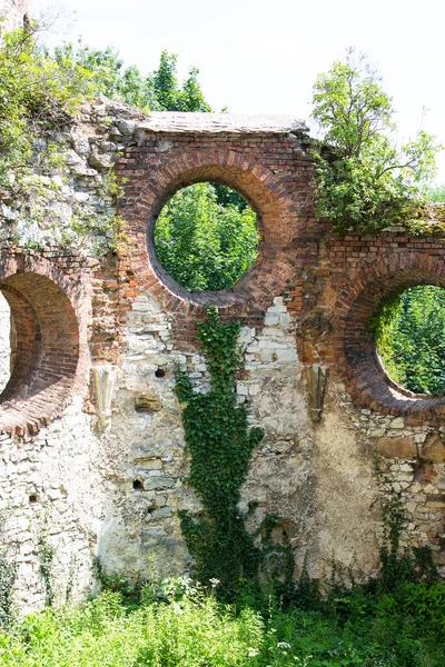Rudno Polska Lipca 2018 Ruiny Wiecznego Średniowiecznego Zamku Zamek Tenczyn — Zdjęcie stockowe