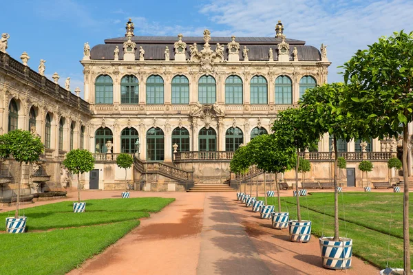 Dresden Alemanha Setembro 2020 Palácio Barroco Zwinger Século Xviii Vista — Fotografia de Stock