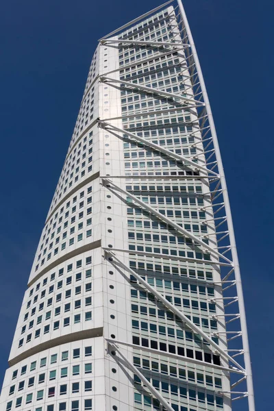 Malmö Švédsko Června 2019 Turning Torso Moderní Mrakodrap Nejvyšší Budova — Stock fotografie