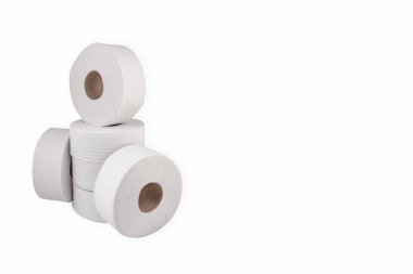 Jumbo Bathroom Tissue 9 inch roll for Dispenser clipart
