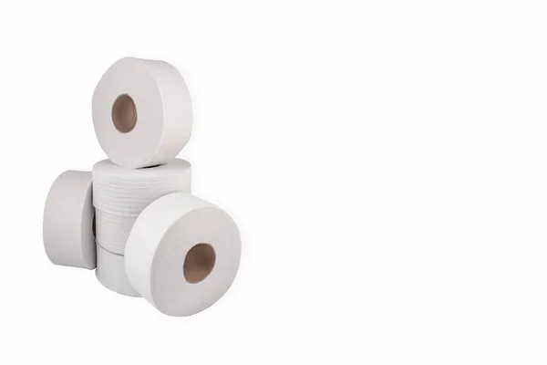 Jumbo Bathroom Tissue 9 inch roll for Dispenser Royalty Free Stock Images