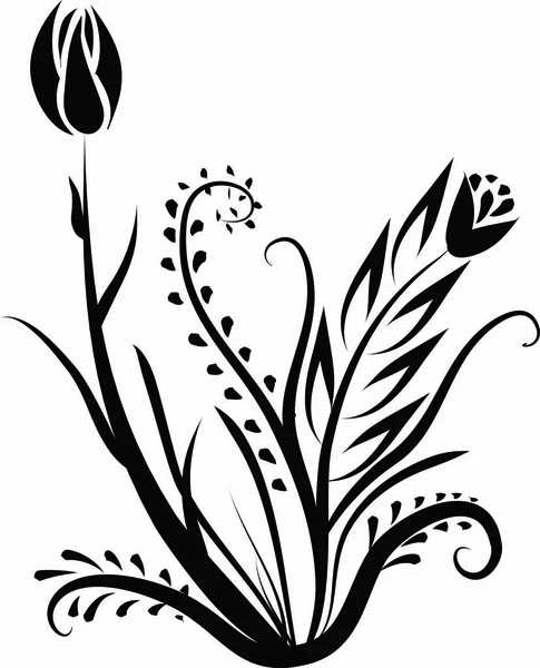 Kabile şablon vektör çiçek