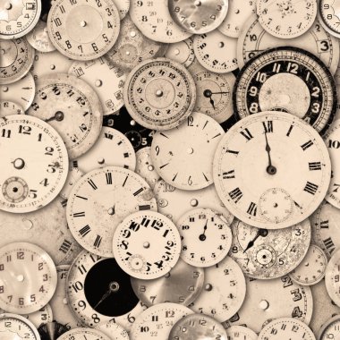 Antika saat buhar punk tileable duvar kağıdı arka plan tekrar karşı karşıya. Görüntü tekrar yukarı, aşağı, sola ve righ