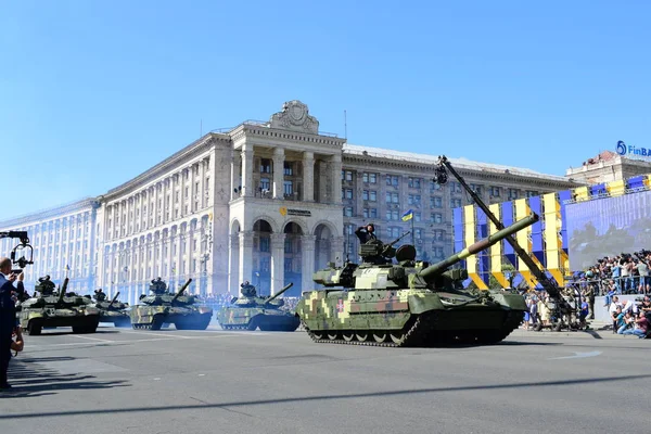 Киев Украина Августа 2018 Года Военный Парад Дню Независимости Украины — стоковое фото