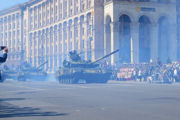 Kiev Ukraine Août 2018 Défilé Militaire Pour Jour Indépendance Ukraine — Photo