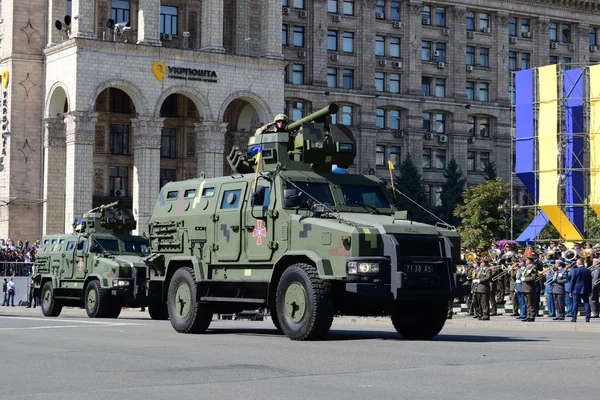 Kyiv Ukraine August 2018 Military Parade Independence Day Ukraine — Stock Photo, Image