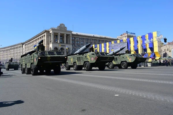 Kiev Ukrayna Ağustos 2018 Ukrayna Bağımsızlık Günü Askeri Geçit Töreni — Stok fotoğraf