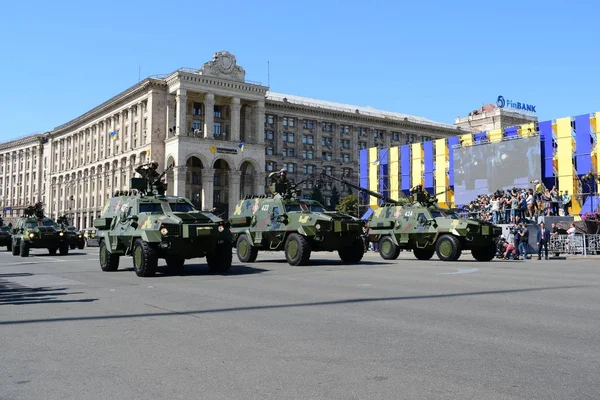 Kyiv Ukraine August 2018 Military Parade Independence Day Ukraine — Stock Photo, Image